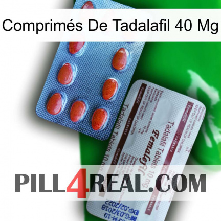 Comprimés De Tadalafil 40 Mg 36